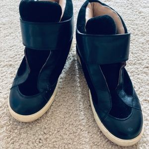 See by Chloe sami black nappa leather sneakers